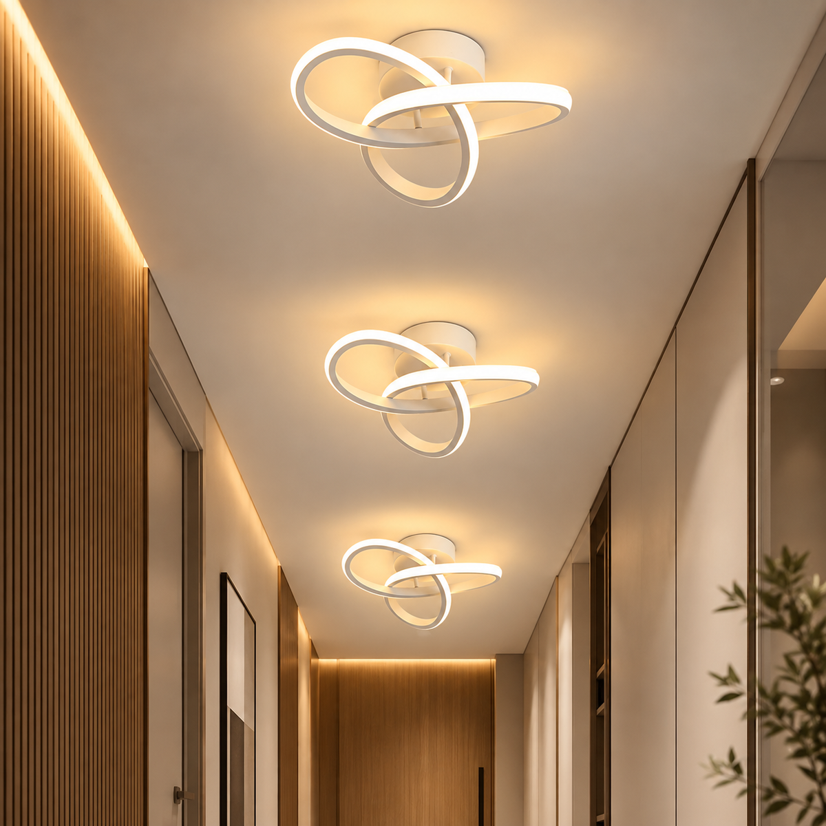 Lustre LED Moderno