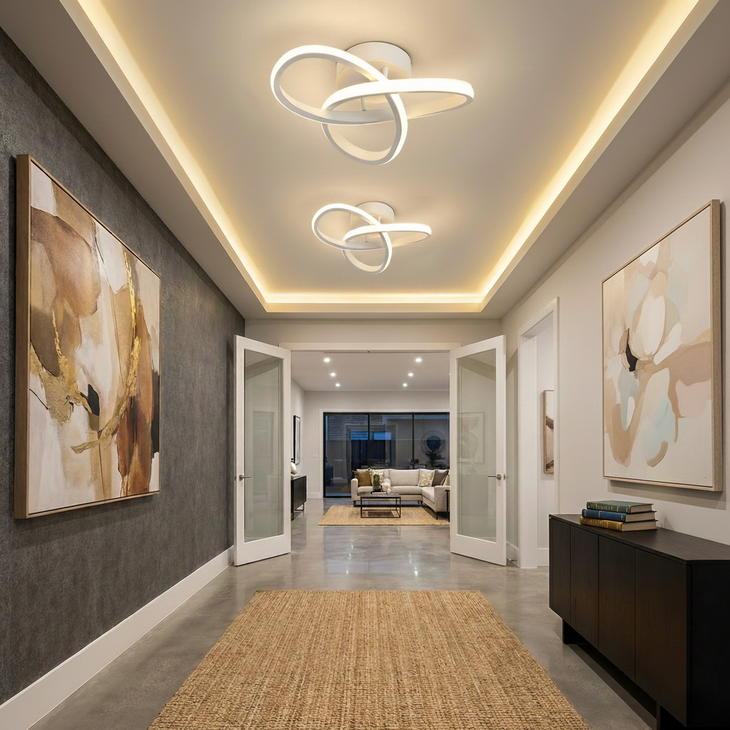 Lustre LED Moderno