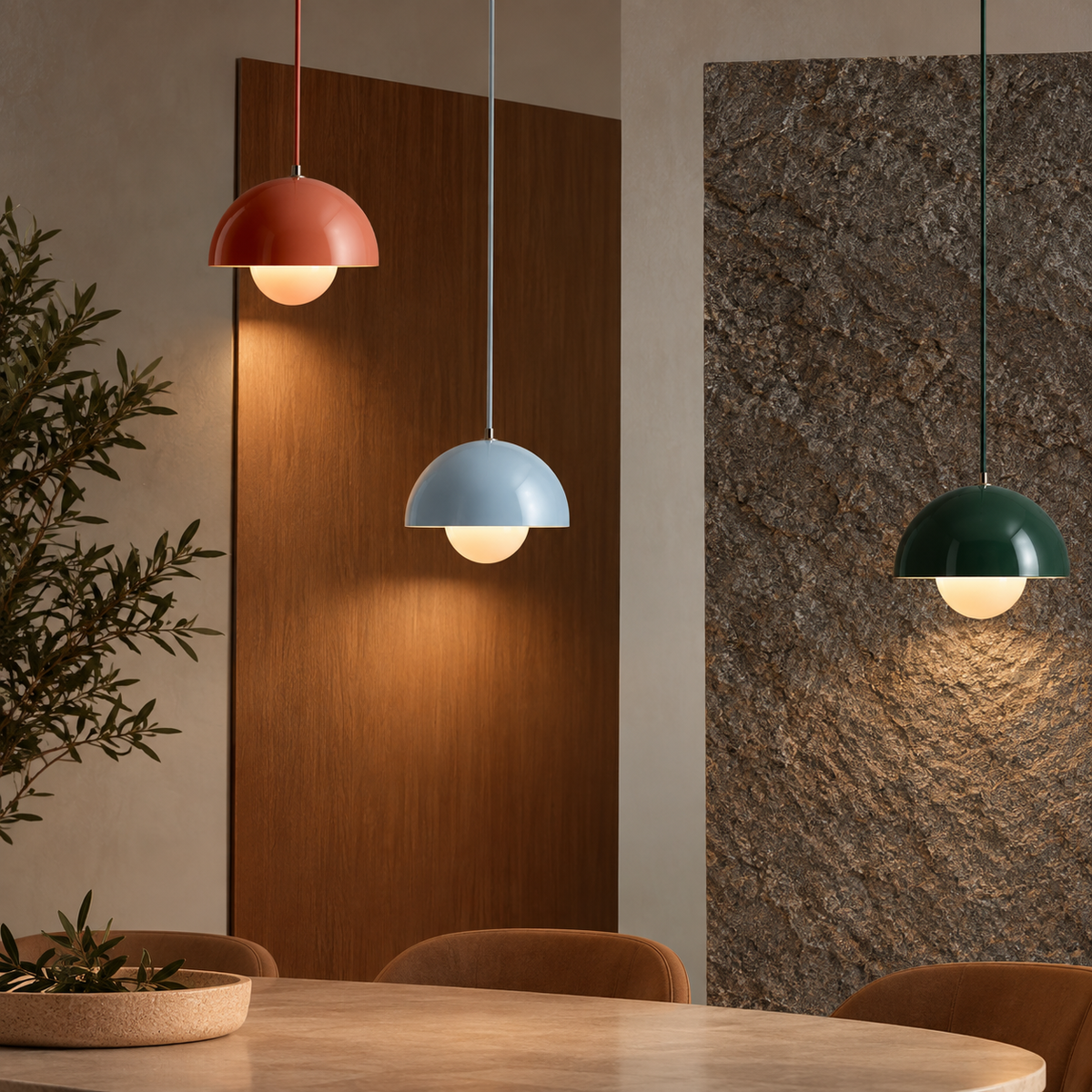 Luminária Pendente Multi-Cor Moderno Criativa