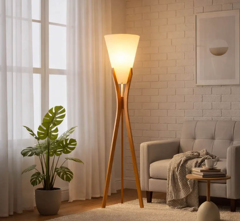Luminária Abajur de Piso Mõnaco