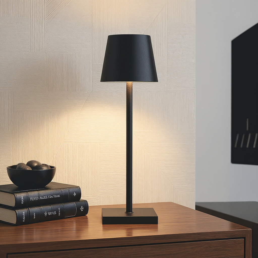 Luminária de Mesa Slim Recarregável