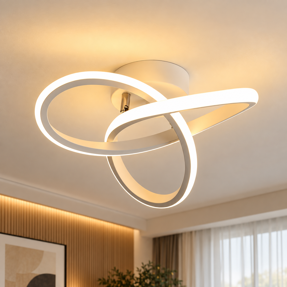 Lustre LED Moderno