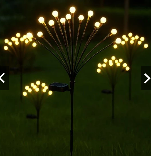 Luminária Decorativa Efeito Vagalume (Energia Solar)