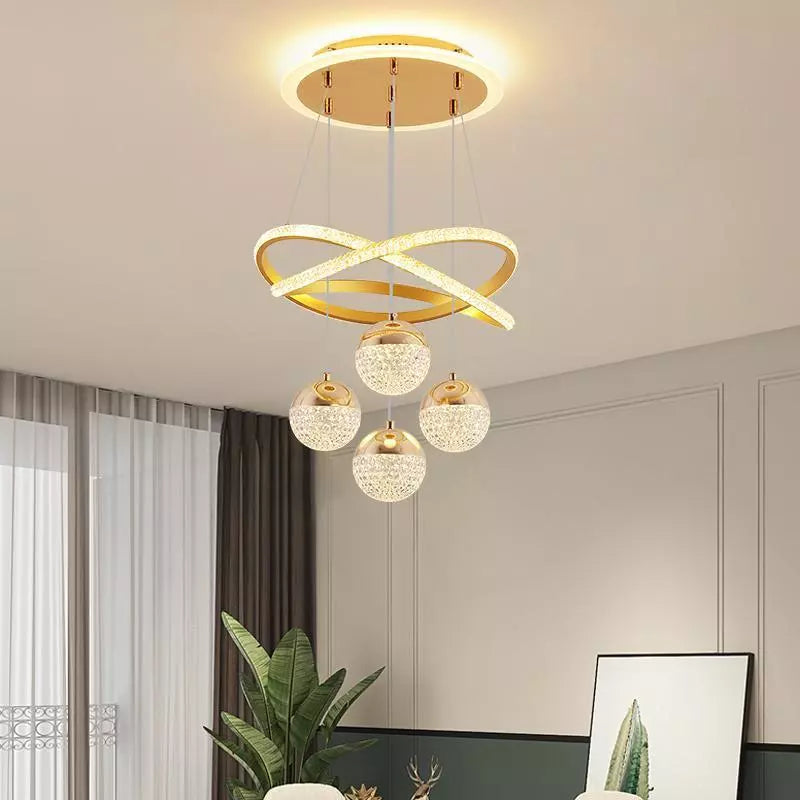 Lustre de teto para sala de estar/jantar