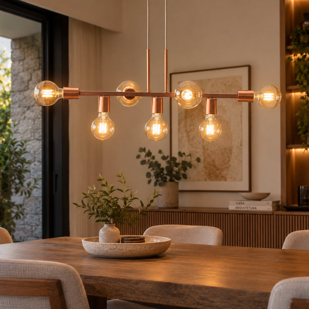 Luminária de Teto Pendente Estilo Jabuticaba